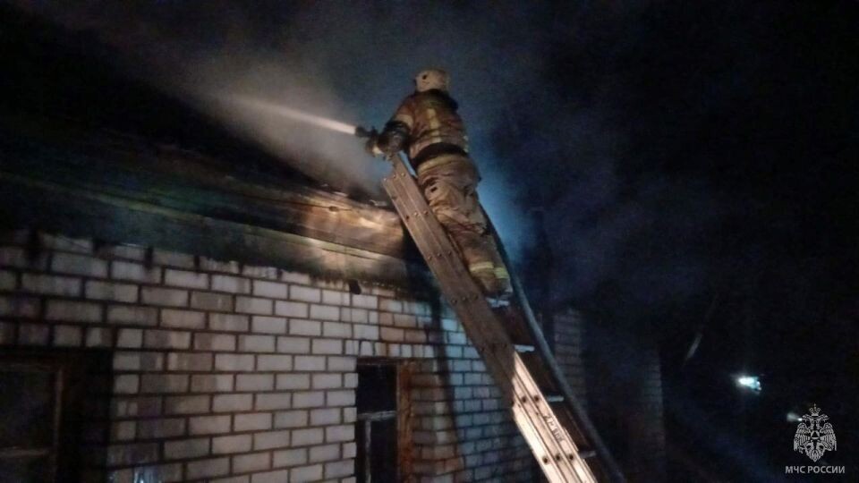    Пожар в Рубцовске. Источник: МЧС по Алтайскому краю