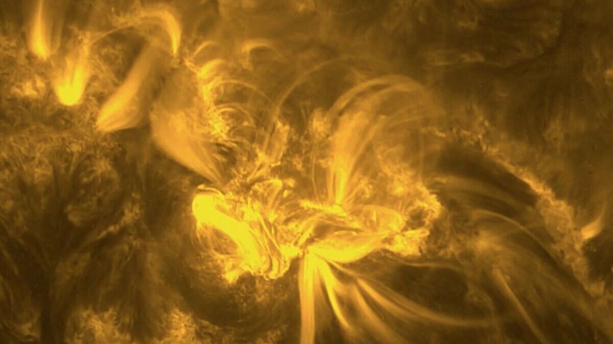 15 солнечных вспышек за сутки и гигантский протуберанец на краю диска. Фото: xras.ru