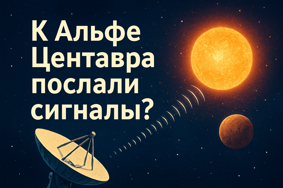 К Альфе Центавра послали сигналы — кого мы зовём?