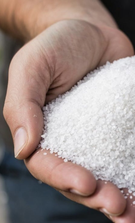 Фракция 0,5-1,2 (кварцевый песок) 