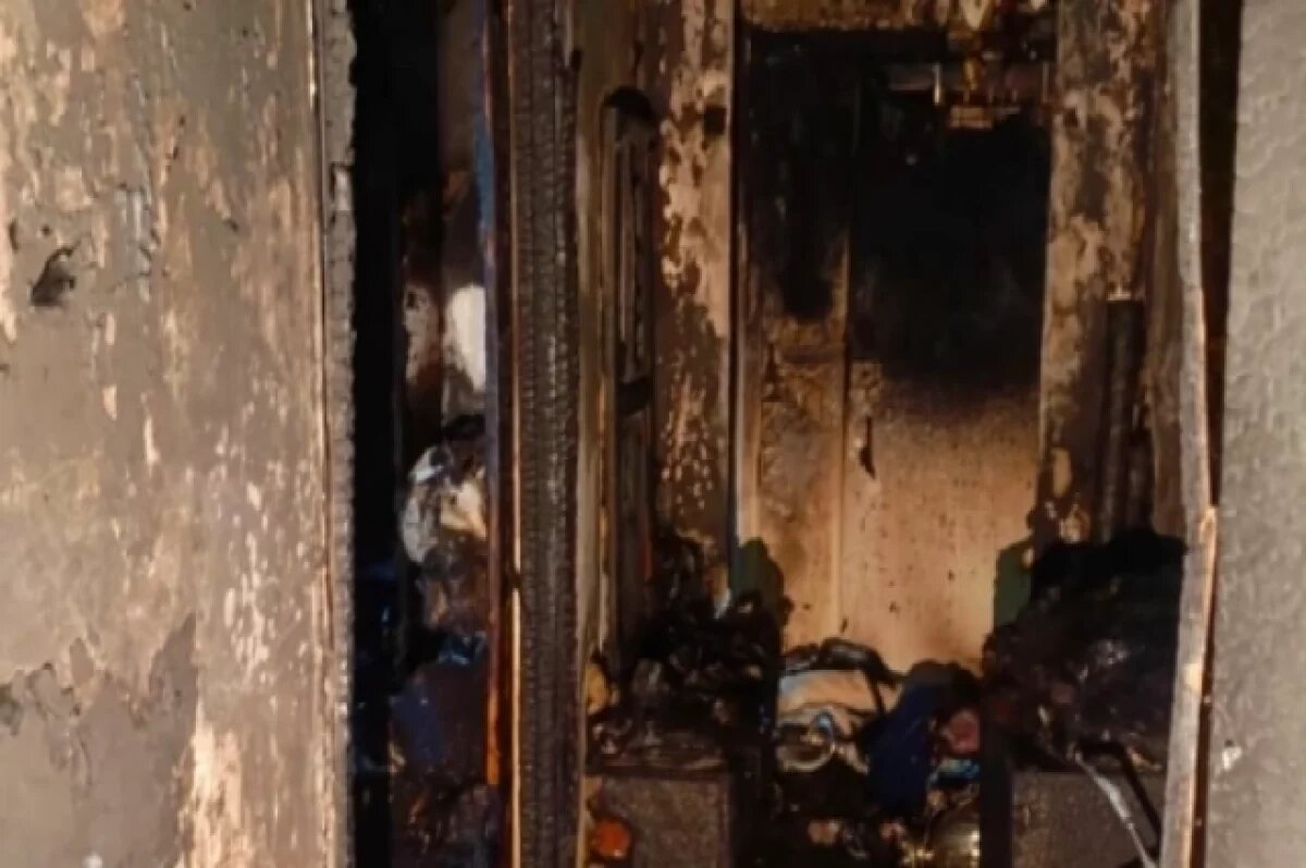    В Челябинске при пожаре в квартире погибла 84-летняя пенсионерка