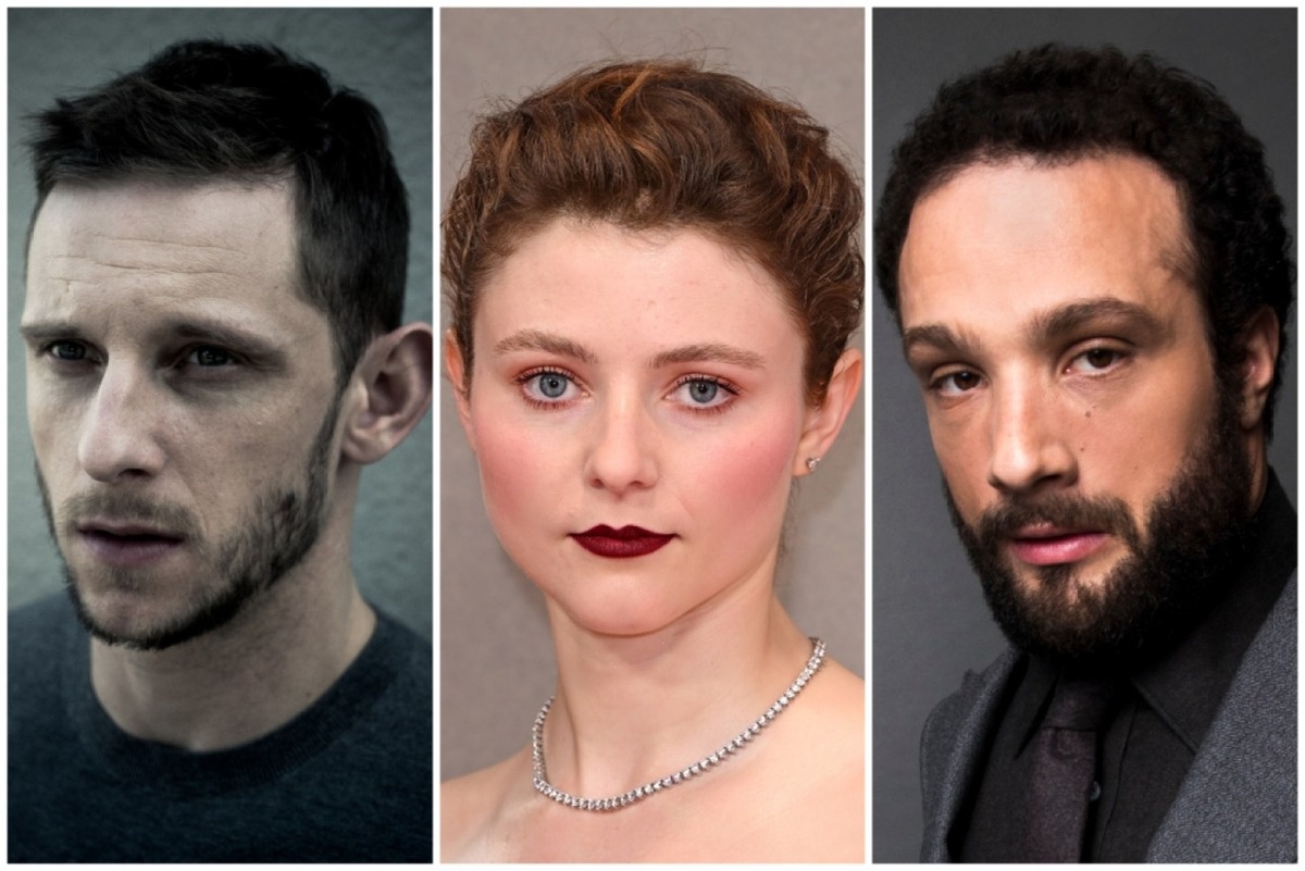 Джейми Белл, Томаксин Маккензи и Космо Джарвис. Фото: Michael Muller/Getty Images/Jemima Marriott