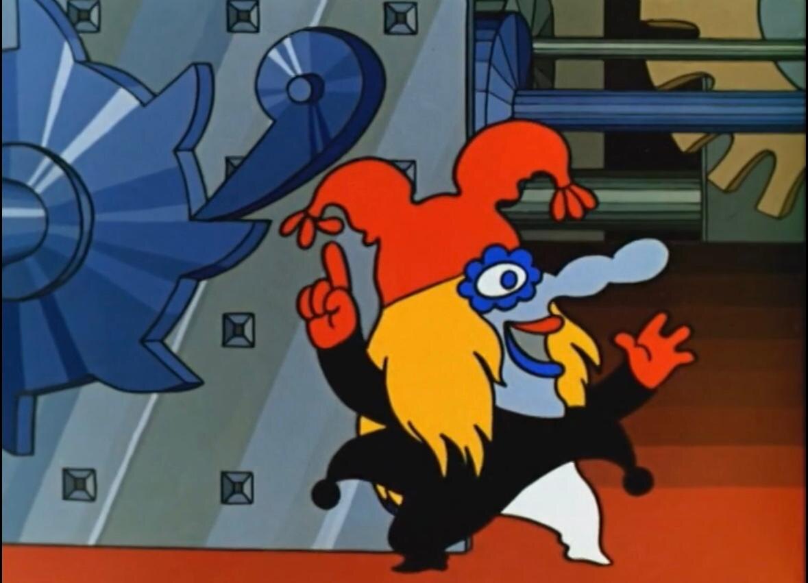 Скриншот стоп-кадра из советского рисованного мультфильма 1976 года режиссёра Валерия Угарова «Шкатулка с секретом».