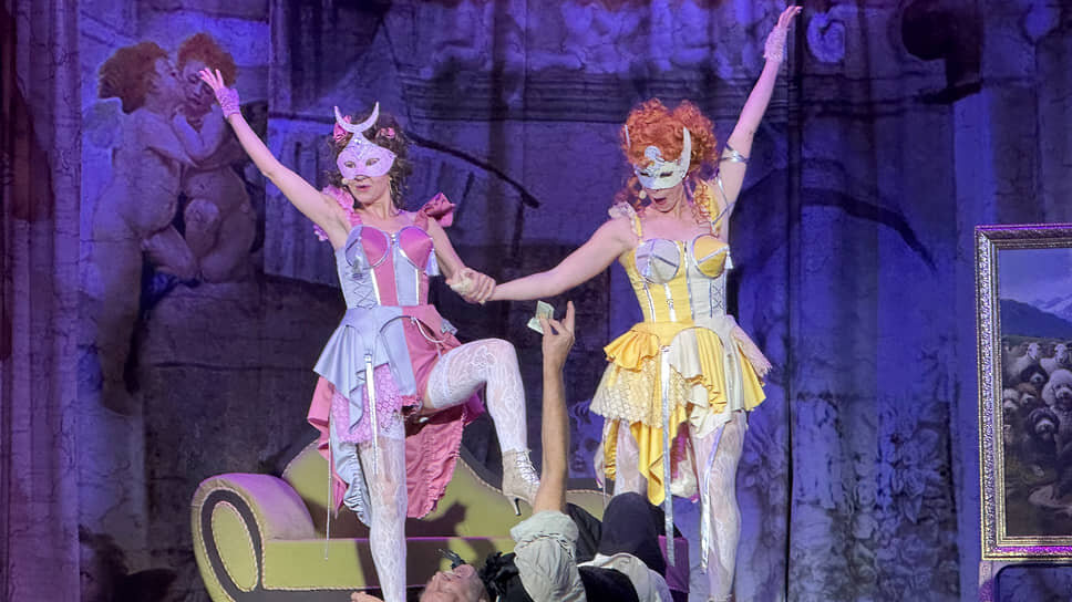 Пресс-показ спектакля «Женитьба гусара» .📷Фото: София Паникова