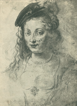    П. Рубенс. Портрет Елены Фурман (жены художника). / Фото: из архива журнала "Родина"