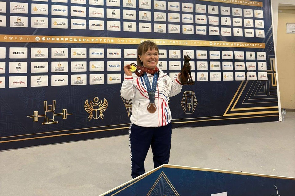    Тамара Подпальная на чемпионате мира. Фото: Паралимпийский комитет России