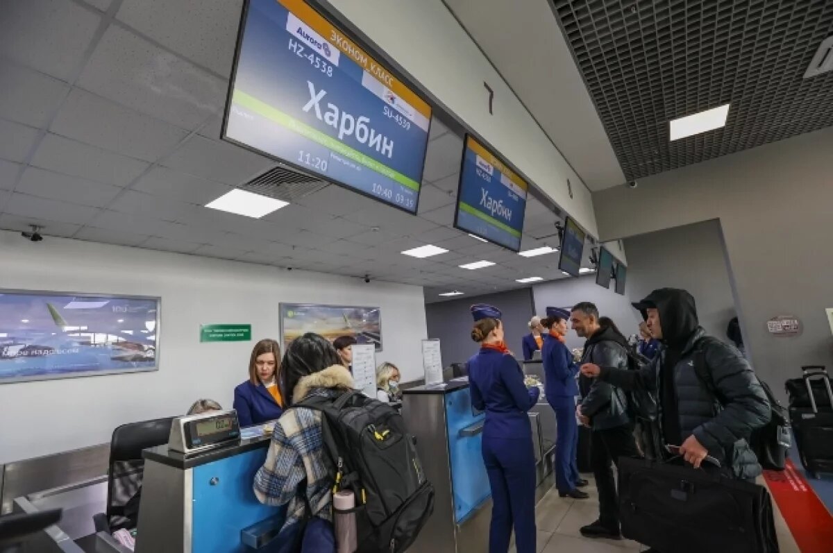    Авиабилеты из Хабаровска в Харбин появились в продаже