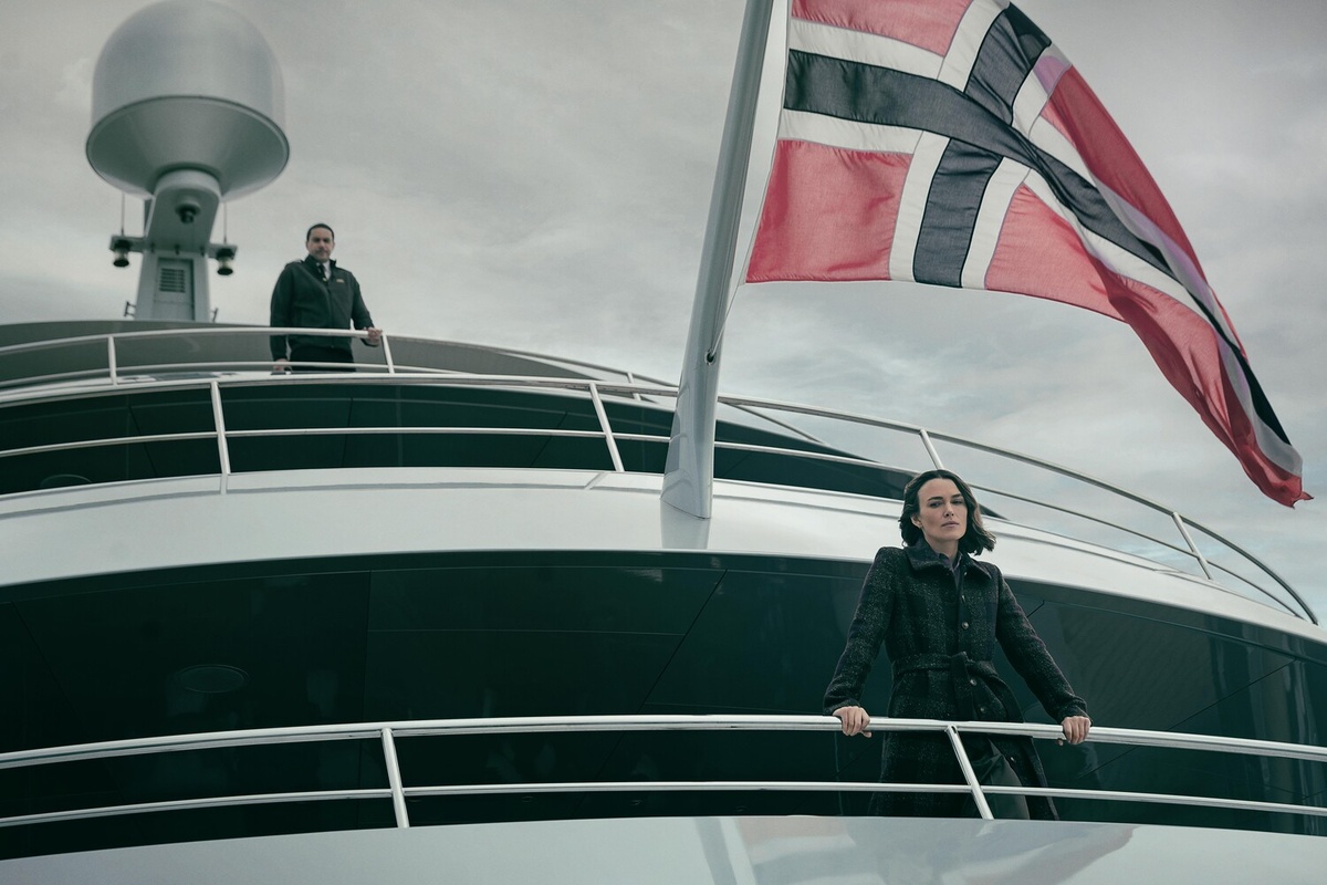 Кадр из фильма "Девушка из каюты №10".