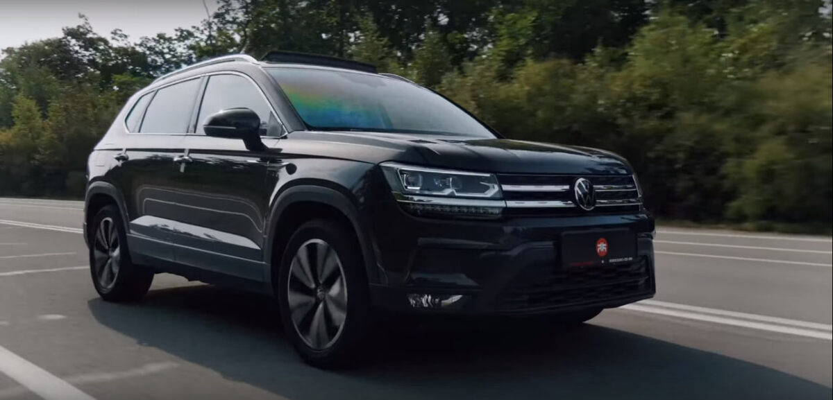 Volkswagen Tharu. Источник: скриншот из VKвидео канала «Япония Транзит»