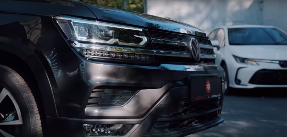 Volkswagen Tharu. Источник: скриншот из VKвидео канала «Япония Транзит»