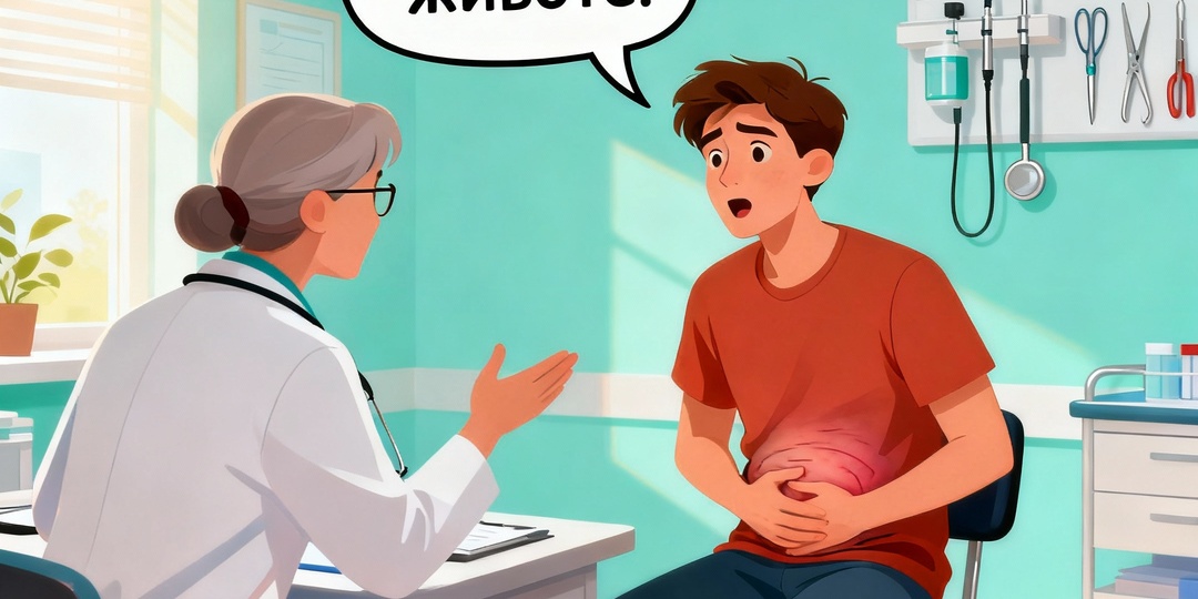 Боль в животе: как рассказать врачу, чтобы быстрее и точнее получить диагноз?