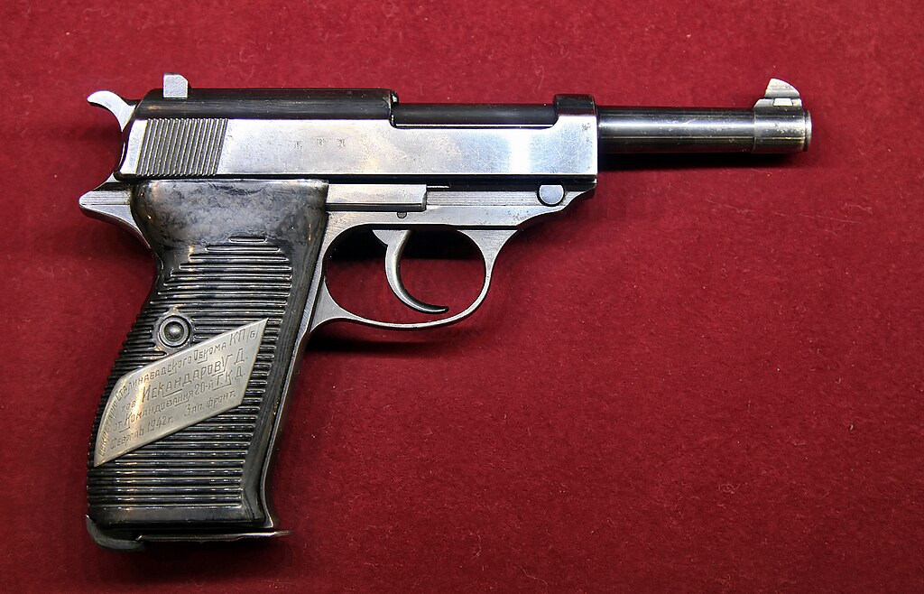 Walther P38 в Тульском музее оружия.