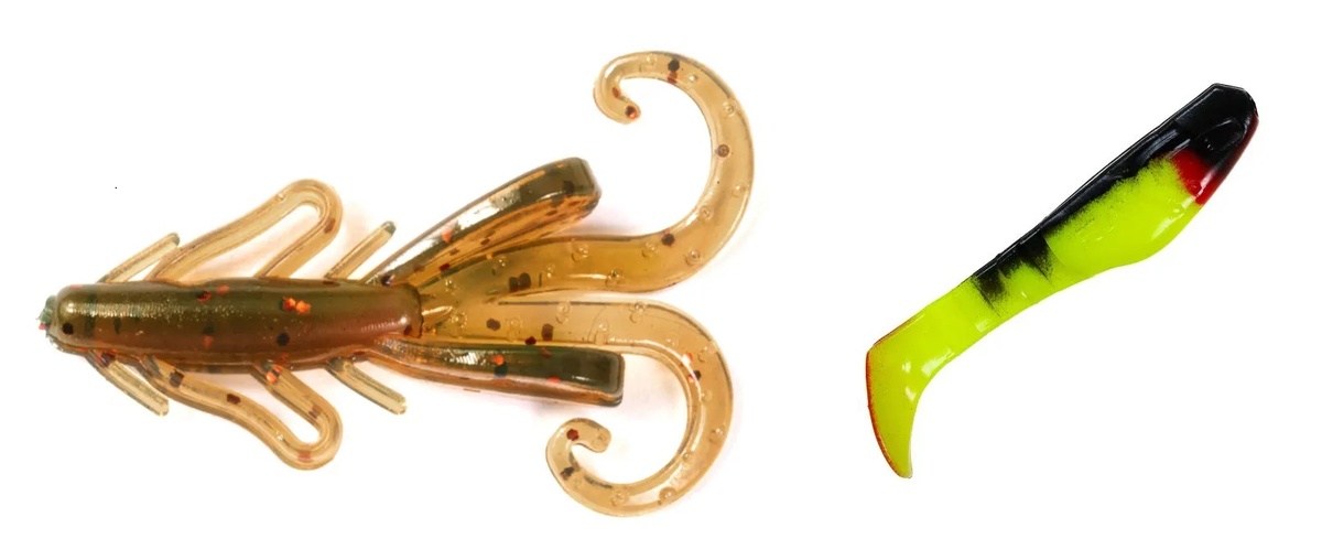 Фото приманок Lucky John Hogy Hog и Relax Kopyto