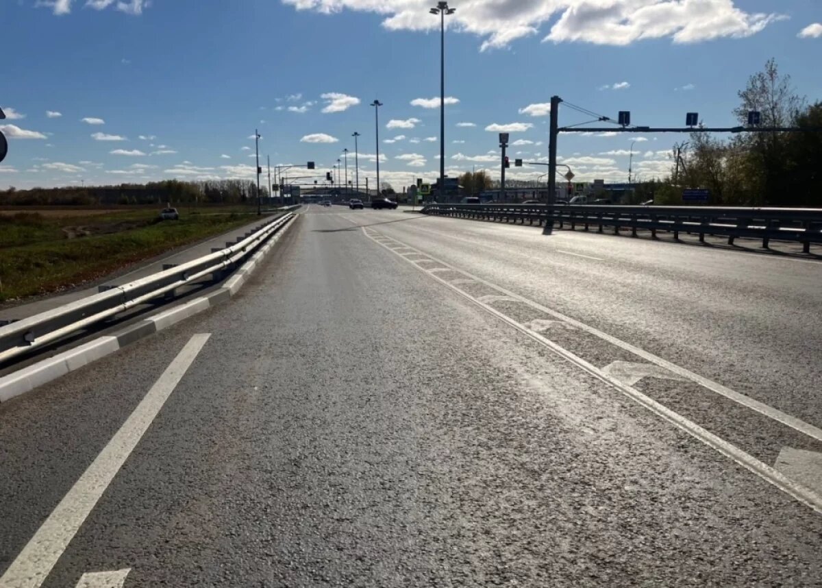    Ремонт Советского шоссе в НСО завершен по нацпроекту с опережением сроков