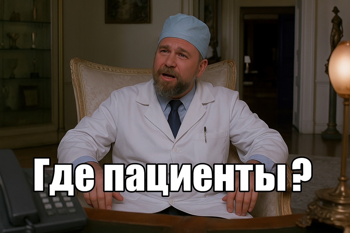 Когда влил бюджет в наружную рекламу, а пациенты всё равно идут к конкурентам через дорогу.