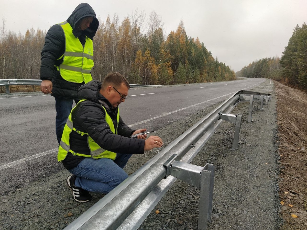    В Кондинском районе обновили шесть километров региональной автодороги «Юг»