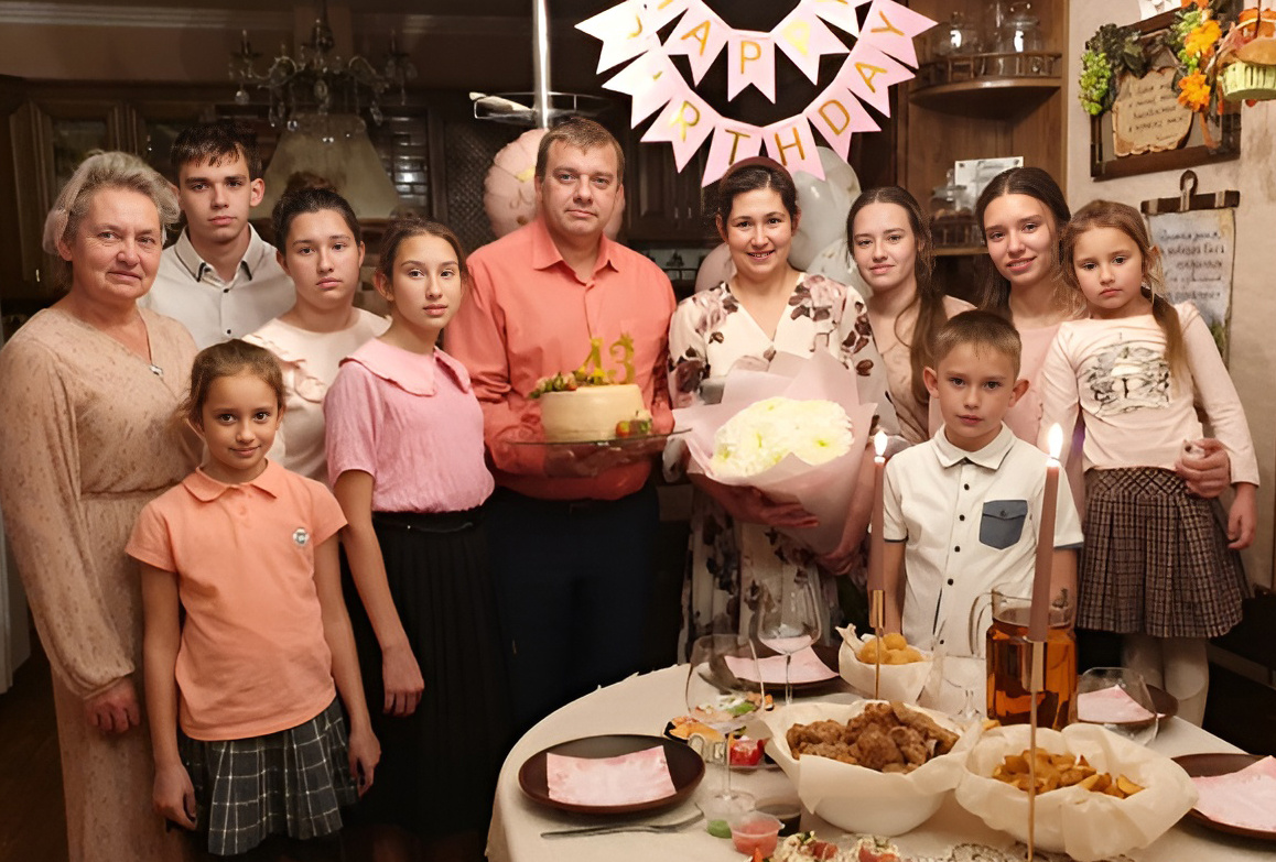 Семья Евдокимовых-Пономаренко из Усть-Джегуты