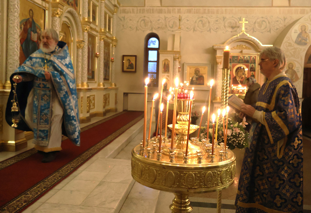 Красивые моменты богослужения