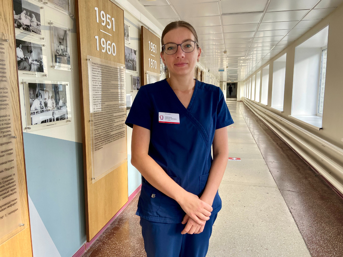 врач-терапевт ОКБ № 1 Наталья Сергеевна Кокухина