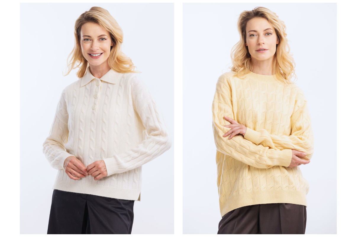 Джемперы "Кассель" и "Милада" от KHAN.CASHMERE