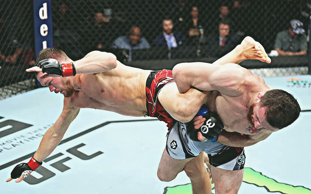 Мераб провёл три защиты титула, а чуть больше недели назад победил Кори Сэндхагена