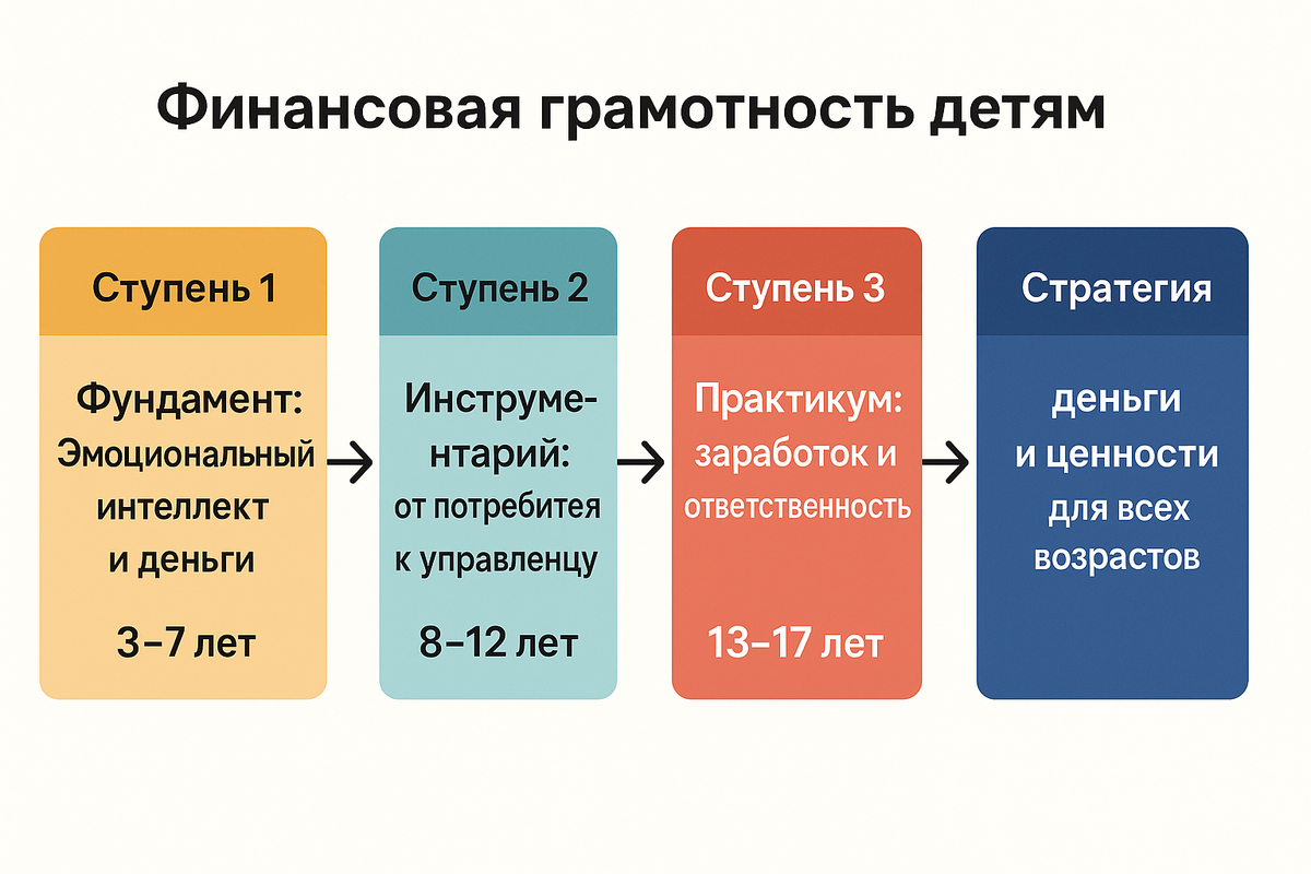 Деньги и дети – обучение навыку управления деньгами

