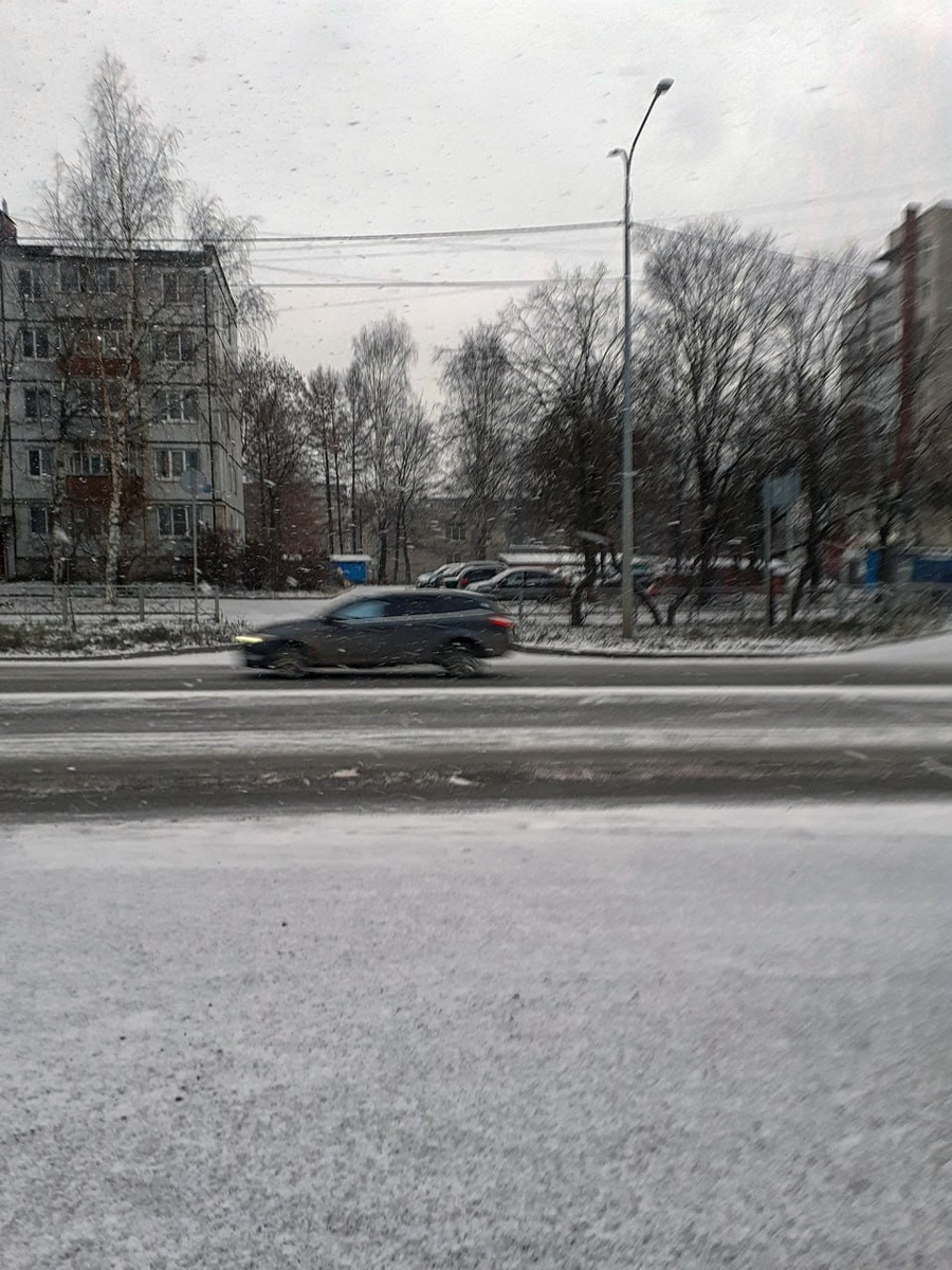 Погода в Вологде. Обещают первый снег.