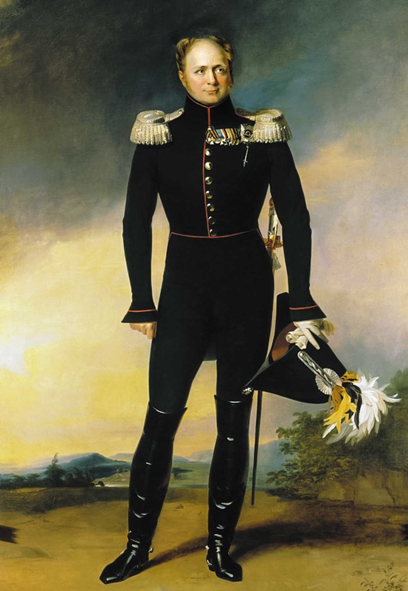 Дж. Доу. Портрет Александра I. 1825 год