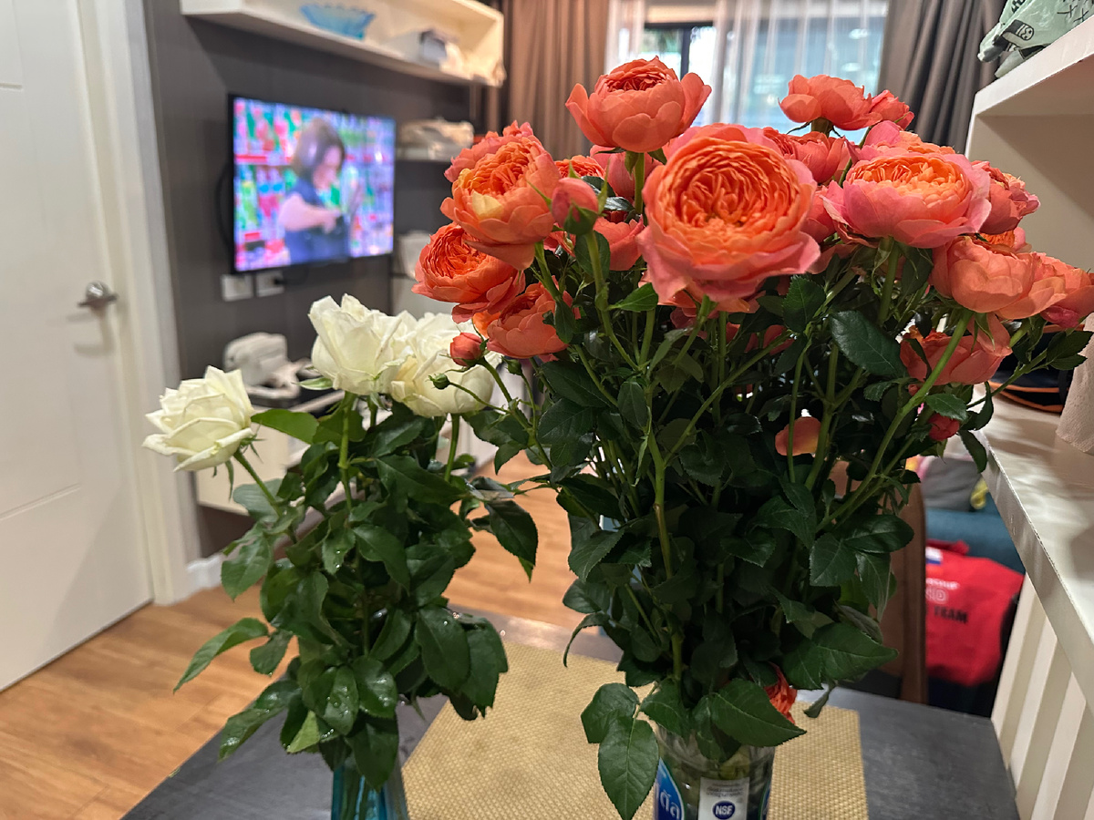 Любовь, семья, цветы.