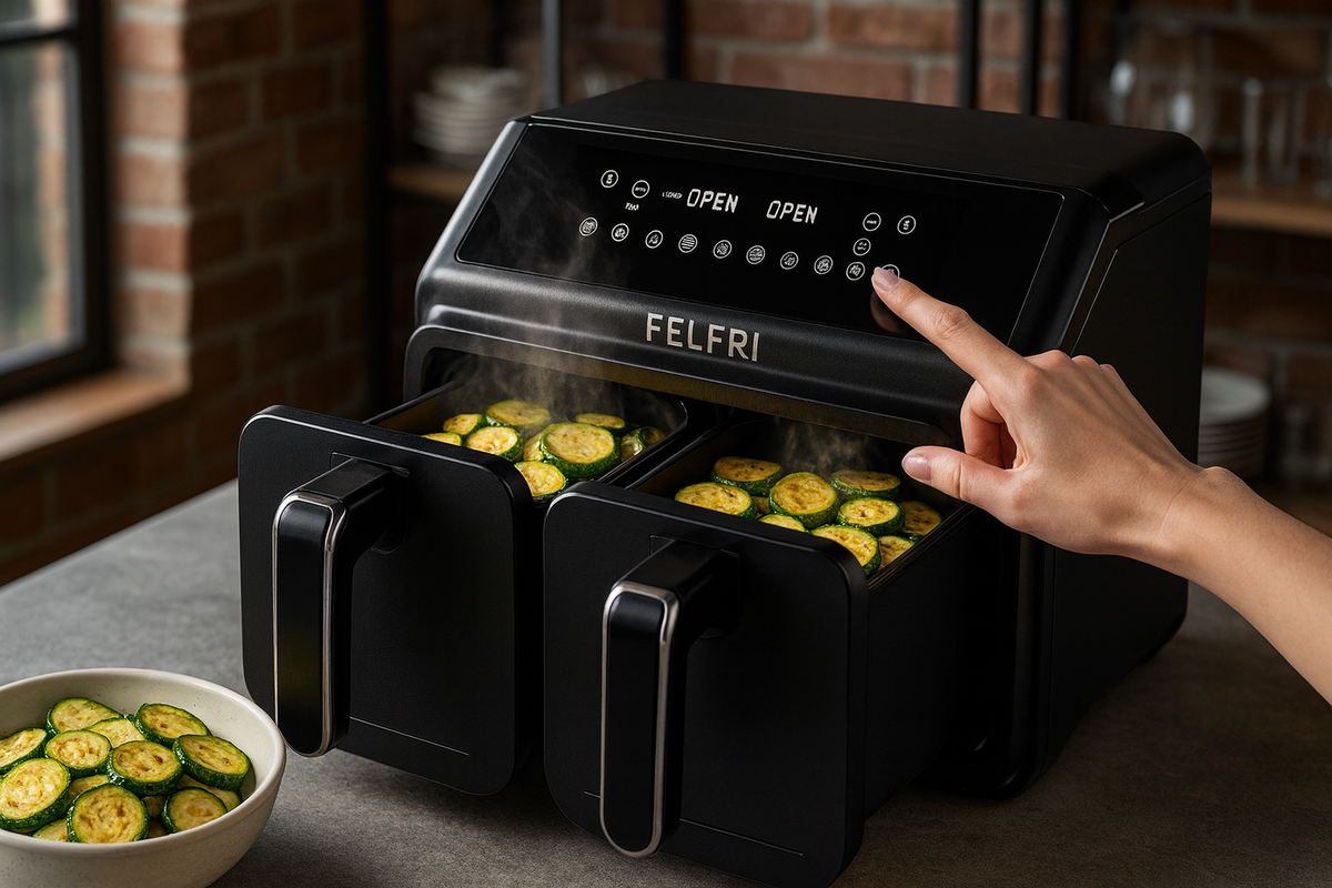 Как приготовить кабачки в аэрогриле