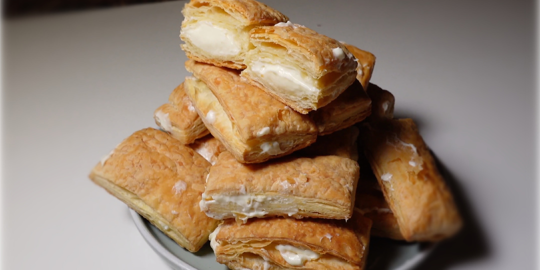 Простое вкусное пирожное НАПОЛЕОН! #рецепт