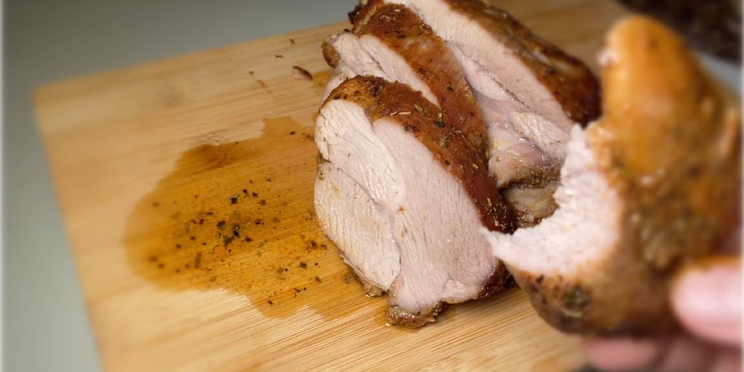 Сочное бедро индейки в духовке - рецепт