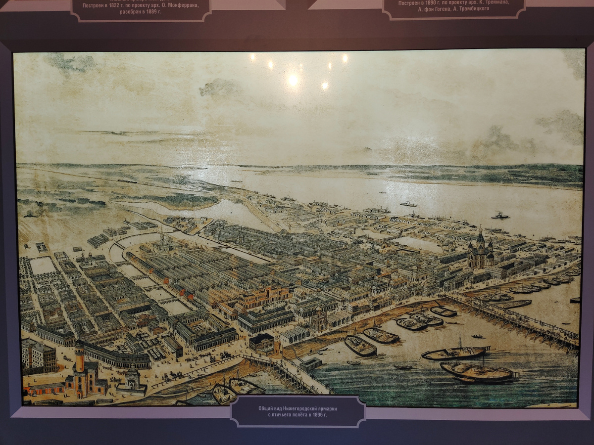 1896 г. Вид на ярмарку