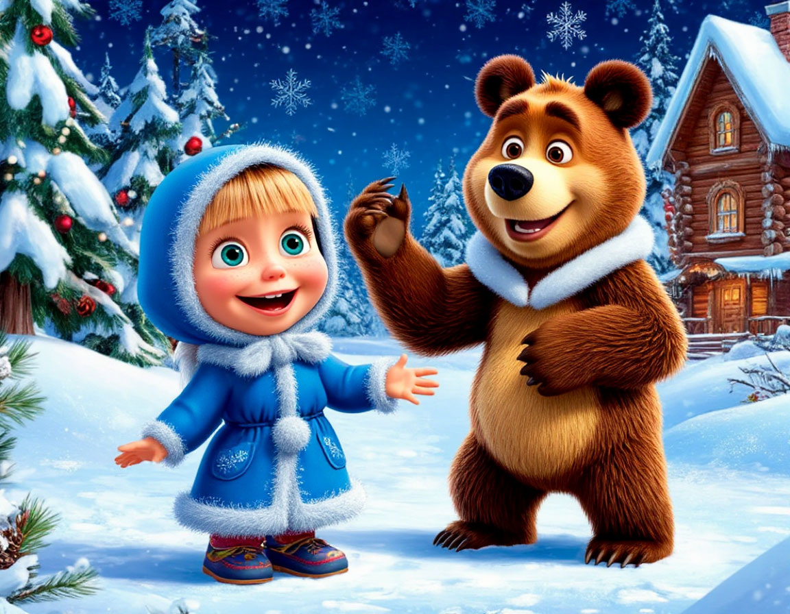 В самом разгаре весёлые хлопоты в сказочном лесу, но коварная Вьюга похищает волшебный посох Снегурочки! Без него огоньки на ёлке не загорятся, а праздник окажется под угрозой. Неугомонная Маша, всегда готовая к приключениям, вместе со своим верным другом Медведем и ребятами из старшей группы отправляется в захватывающее путешествие. Их ждут загадки Снеговика-почтовика, зажигательные танцы с Пингвинёнком и встреча с самой Хозяюшкой-Зимой. Смогут ли наши герои, проявив смекалку, дружбу и задор, вернуть волшебный посох и спасти самый долгожданный праздник? Этот интерактивный сценарий полон песен, игр и магии, гарантируя незабываемый новогодний утренник для всех!