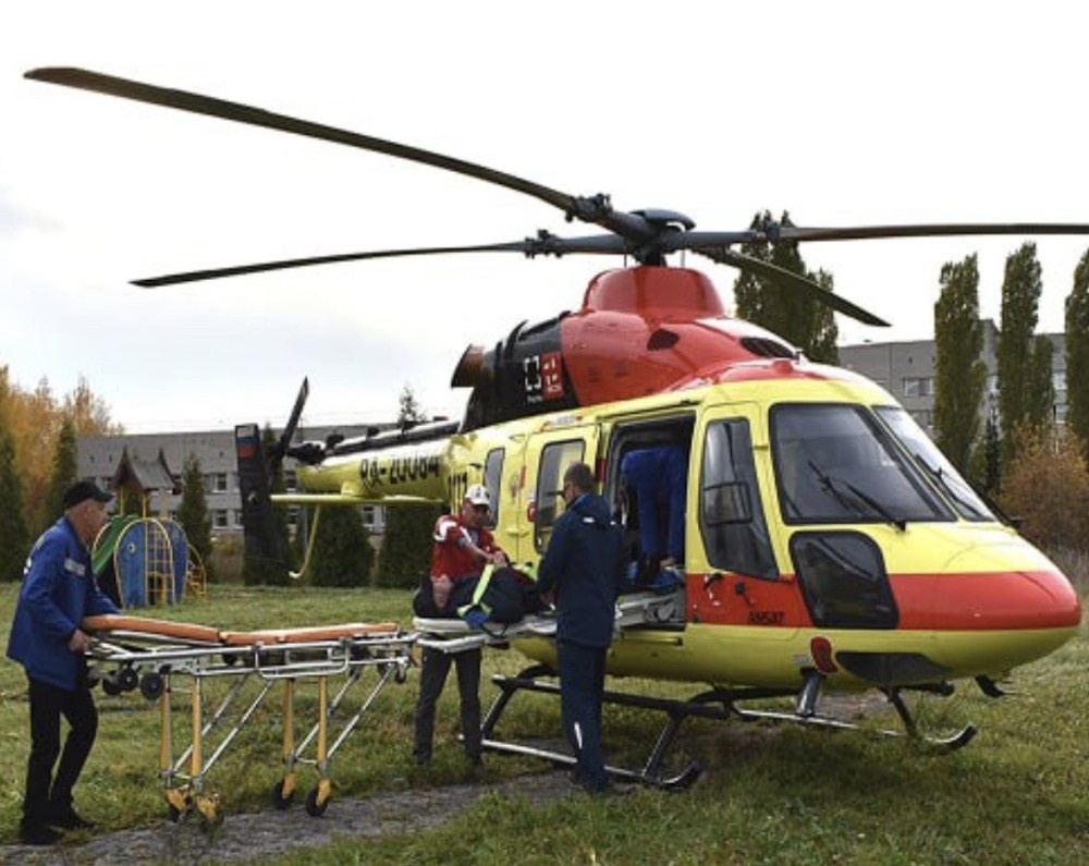    Санавиация Чувашии перевезла 70 пациентов в больницы Чебоксар с начала года