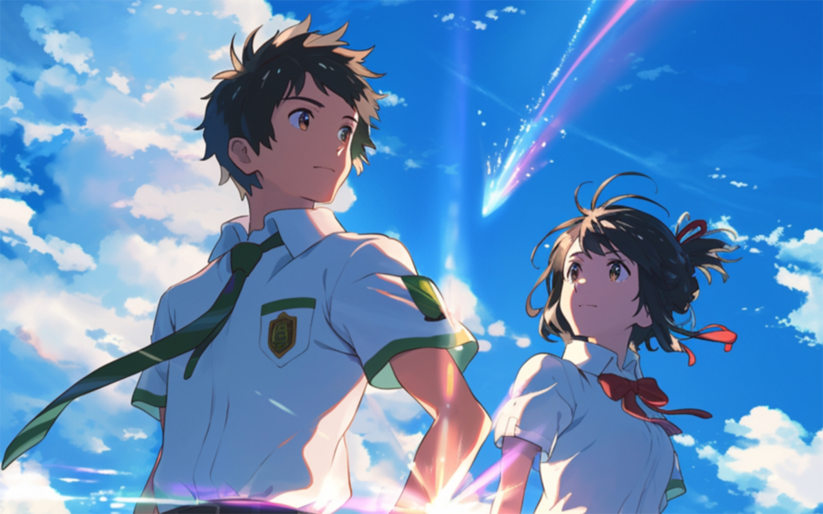 Постер аниме "Твоё имя"