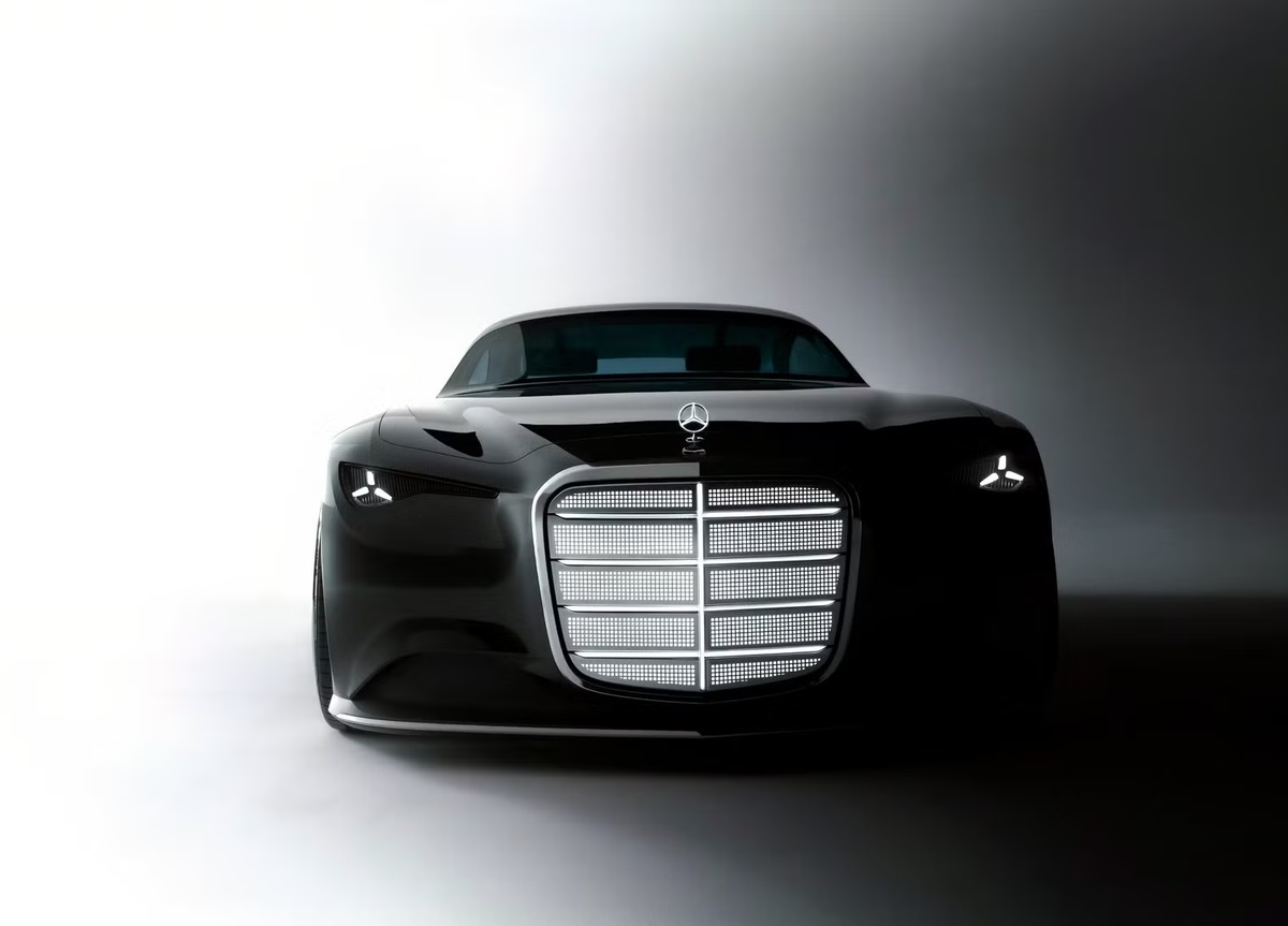 Mercedes-Benz изобрел заново свою самую знаковую решетку радиатора для эпохи электрокаров