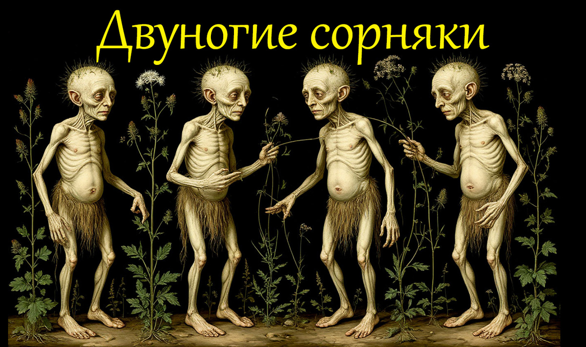 Двуногие сорняки, или Злое семя может и десятки лет пролежать в земле, ожидая подходящей погоды