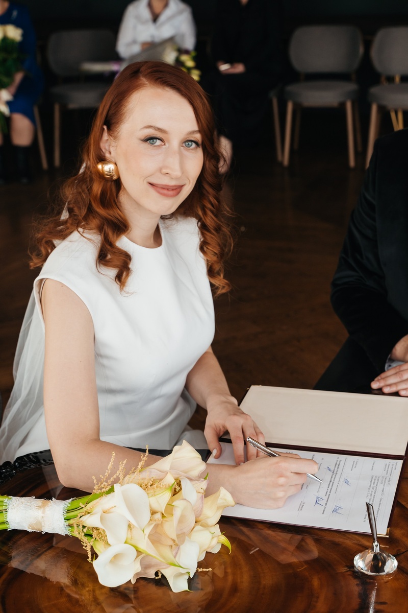 Я на торжественной росписи в ресторане Ruski