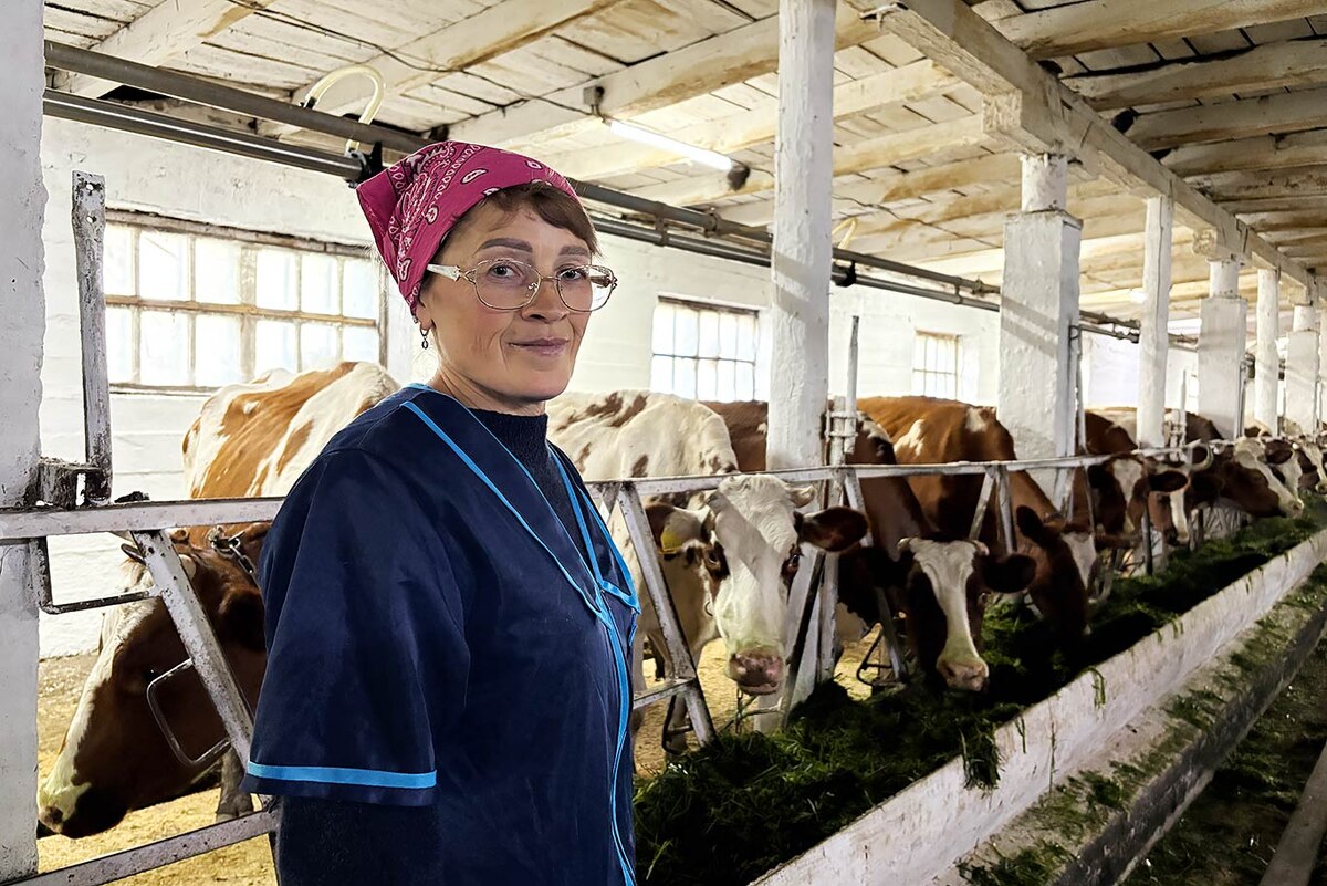 Марина ЗЛОБИНА, Заслуженный работник сельского хозяйства РФ. Фото Ольги ПРОКУДИНОЙ.