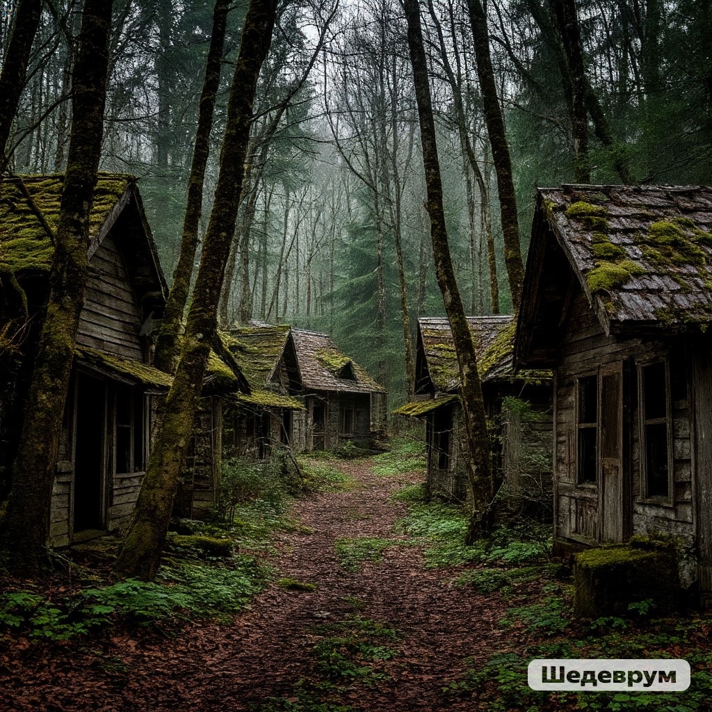 Заброшенная деревня (фото вымышленно)