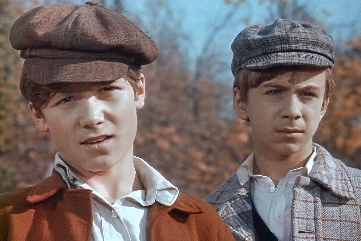 Кадр из трёхсерийного фильма «Кортик», производство киностудии «Беларусьфильм», Творческое объединение «Телефильм», режиссёр Николай Калинин, 1973 г.