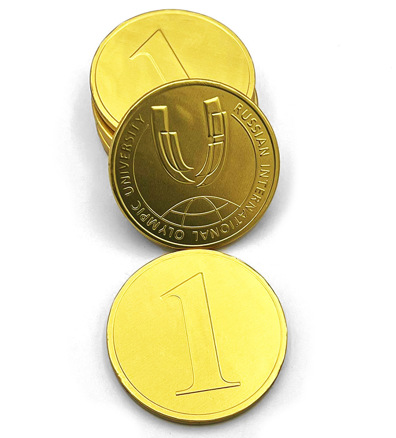 Шоколадные медали в подарок на День народного единства и Новый год