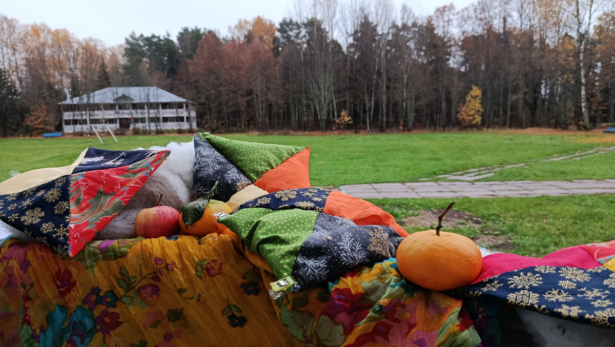 Шью на отдыхе нечто литературное, кто догадался – молодец!