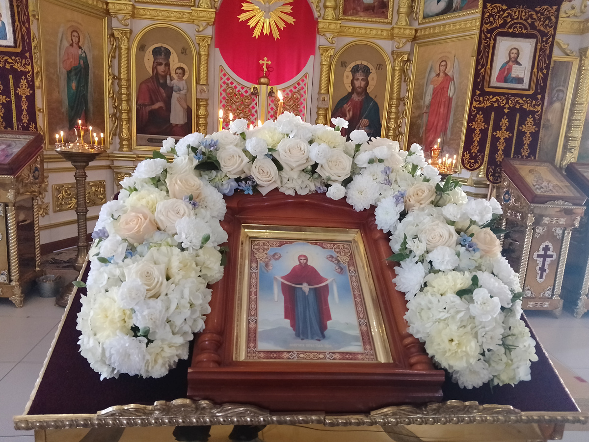 Фото автора, сегодня в храме