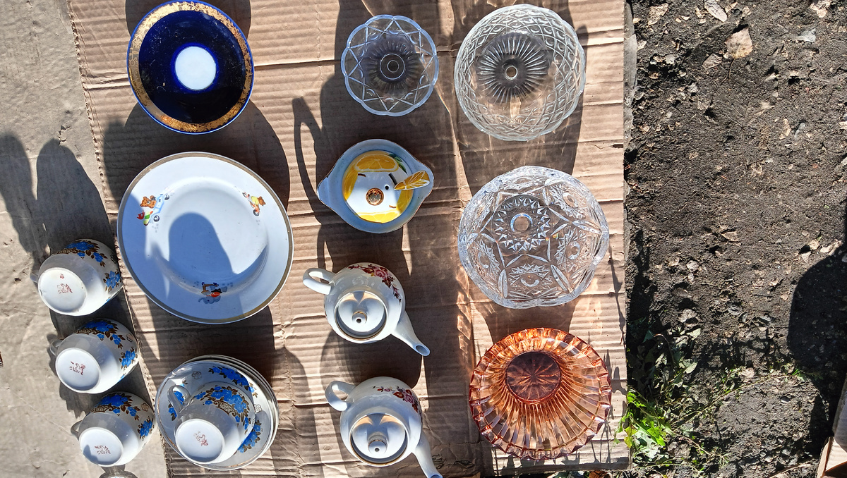 Барахолка в октябре. Фото автора 