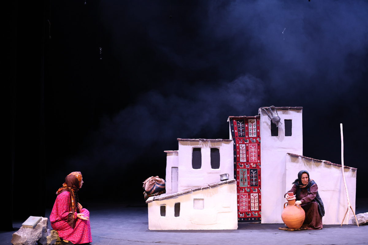 Спектакль «Асият». Табасаранский театр 