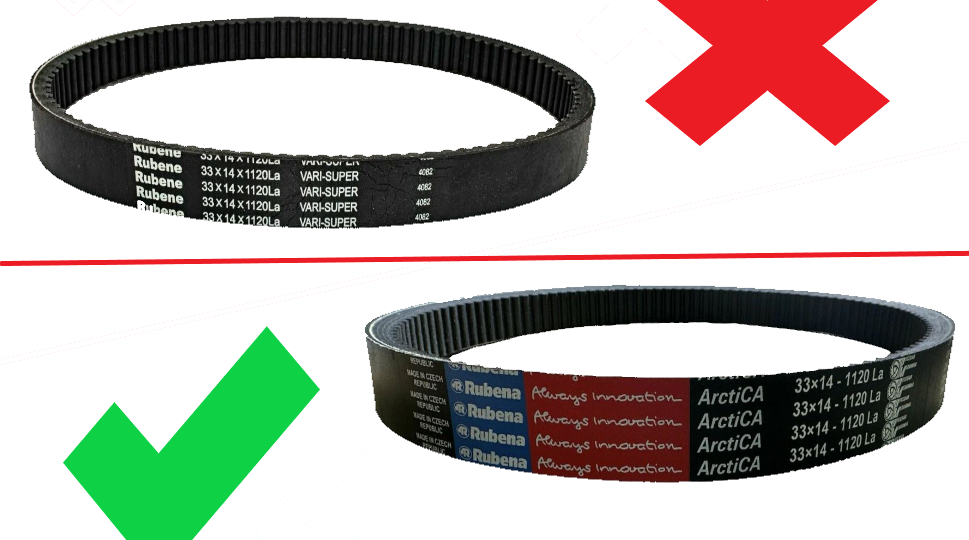 Ремень вариатора на МБ Койра Богатырь