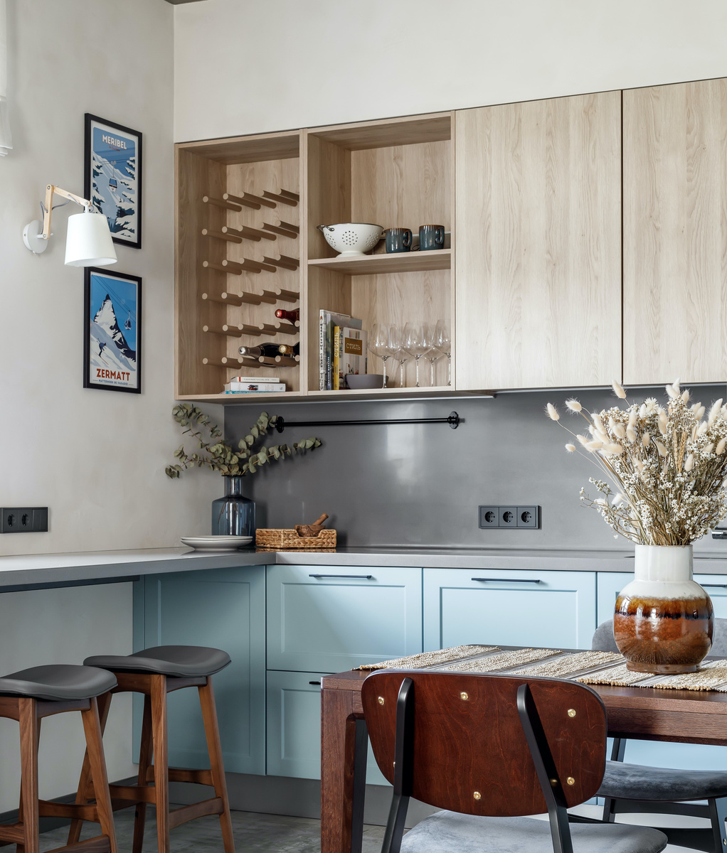 Фото реализованного дизайн-проекта частого дома студии Архитектура Интерьера в поселке Солнечное (Таунхаус в ЖК Ollila)