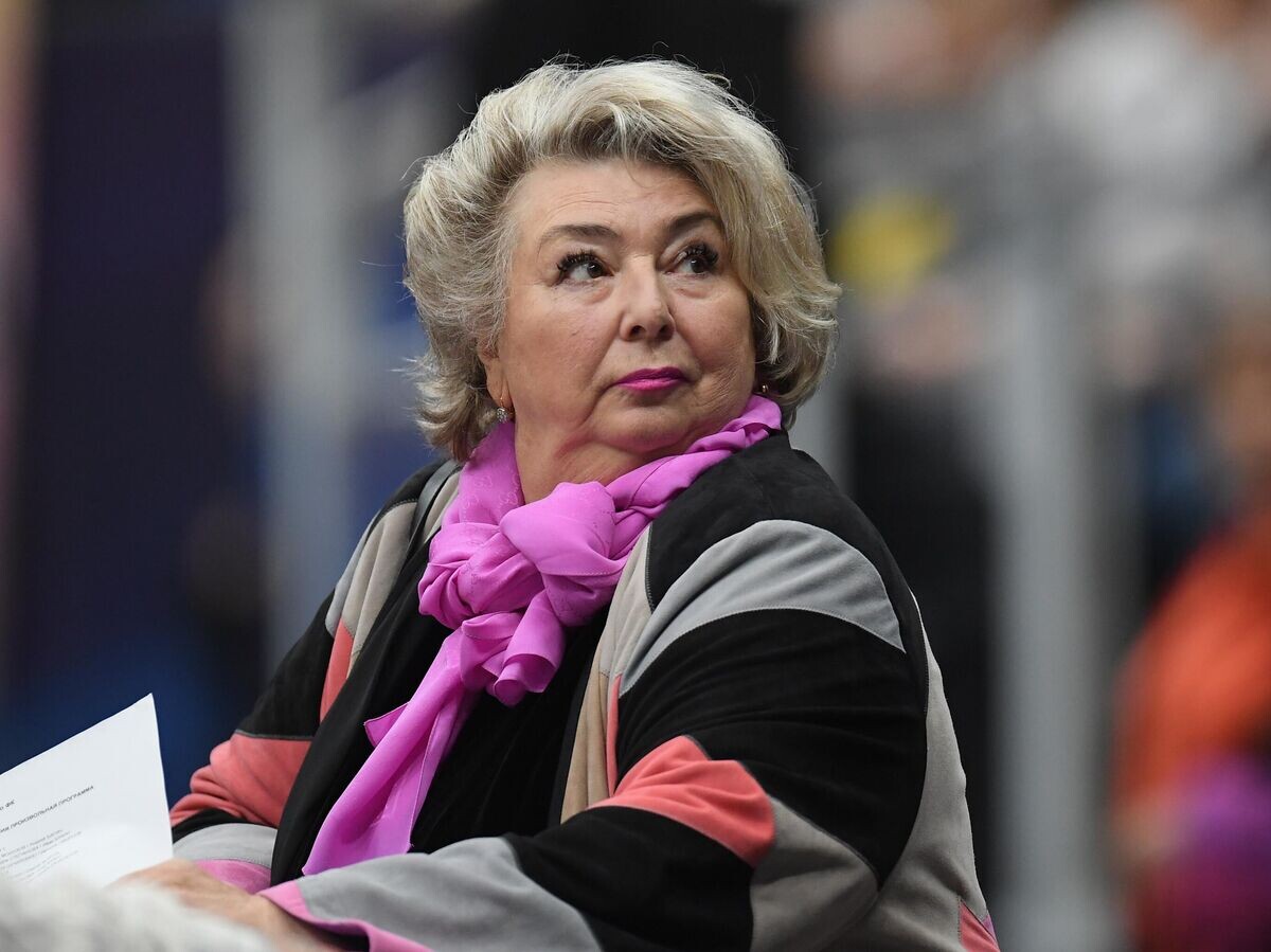    Тренер Татьяна Тарасова © РИА Новости / Нина Зотина